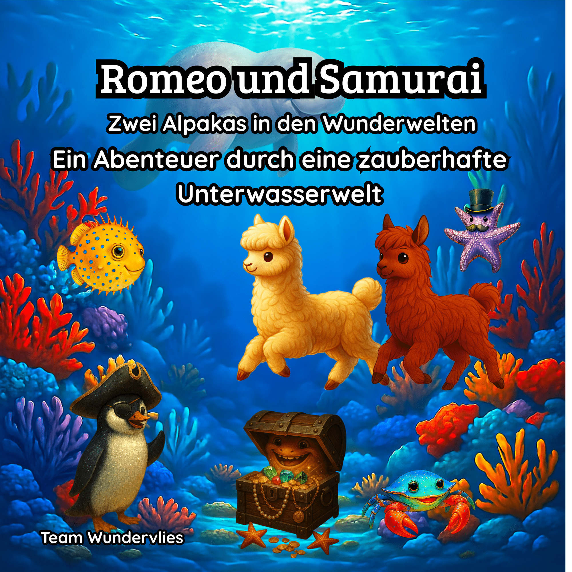 ein Abenteuer in einer zauberhaften Unterwasserwelt Romeo und Samurai Buch Cover