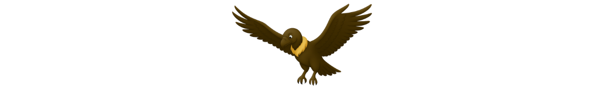 Farbig illustrierter Kondor