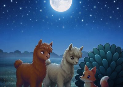 In der Nacht mit dem Fuchs